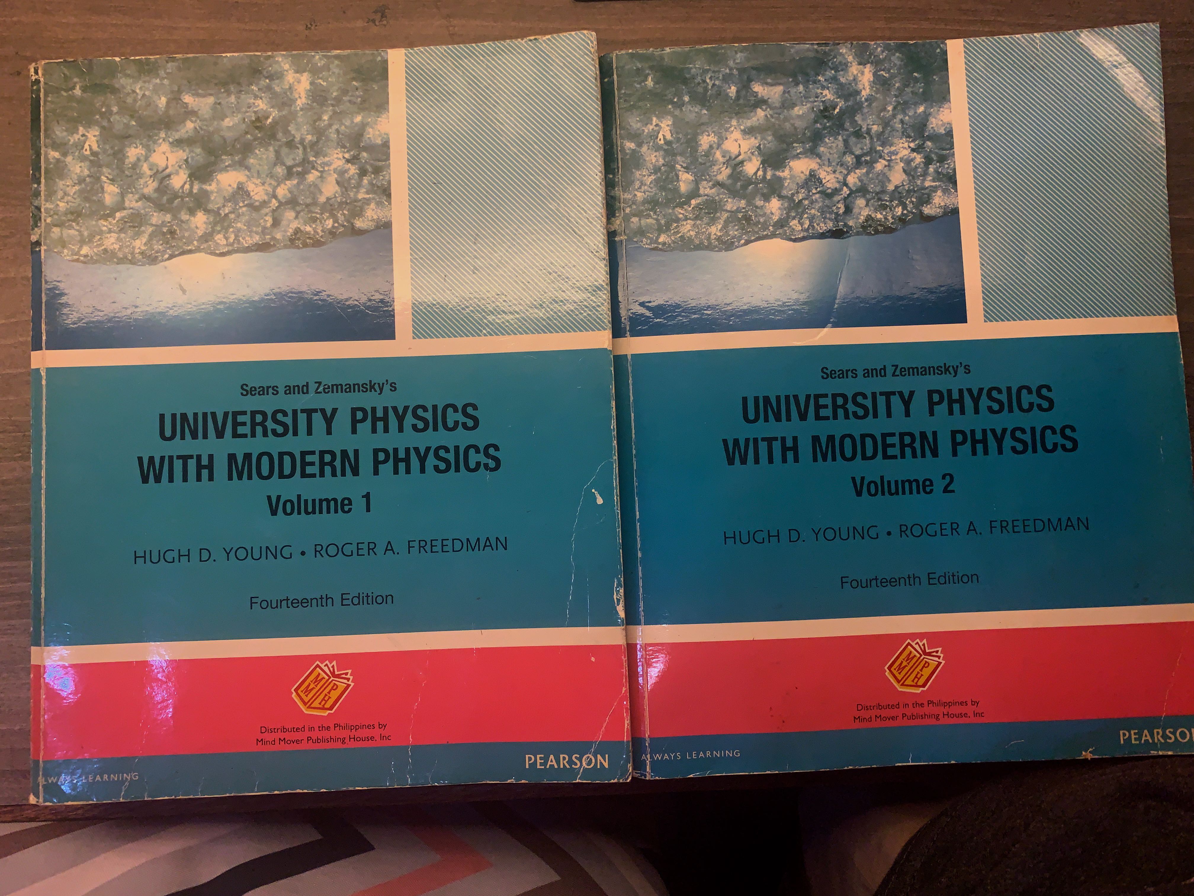 University Physics with Modern Physics Vol. 1 & 2 (set), Hobbies & Toys, Books & Magazines