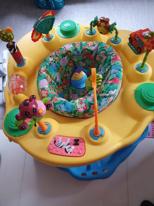 Used Evenflo exersaucer, Babies & Kids, Infant Playtime on Carousell