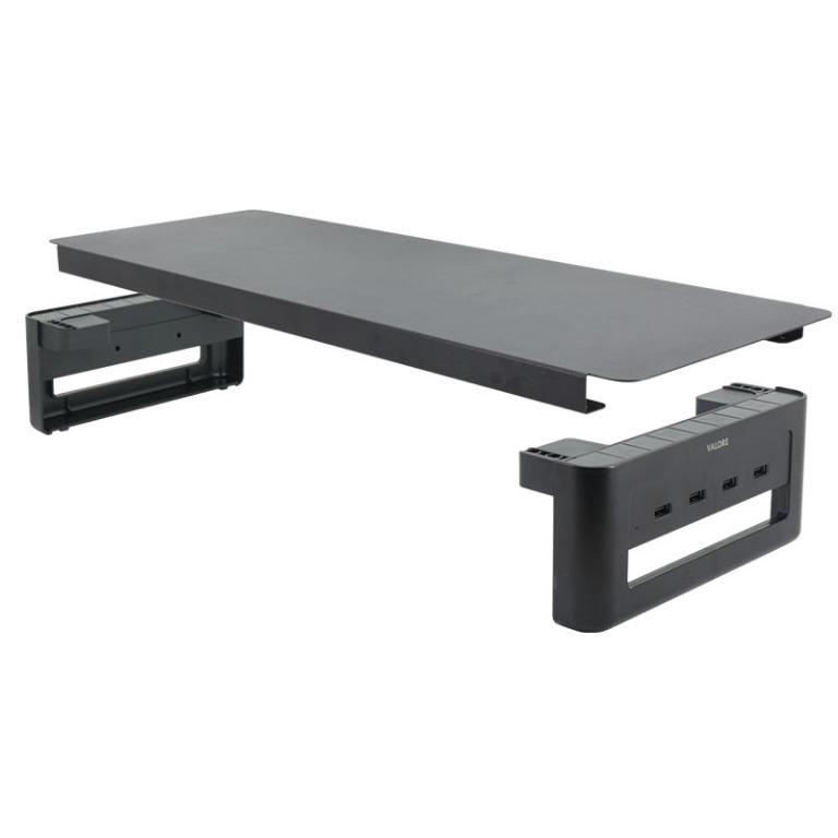 Valore Monitor Riser with 4 USB Ports, Computers & Tech, Parts ...