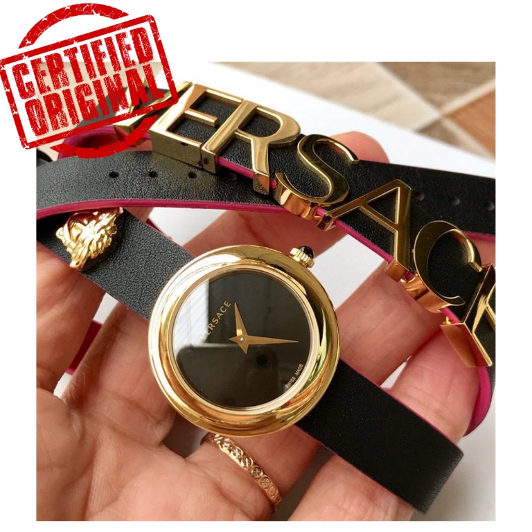 Versace wrap around watch shop