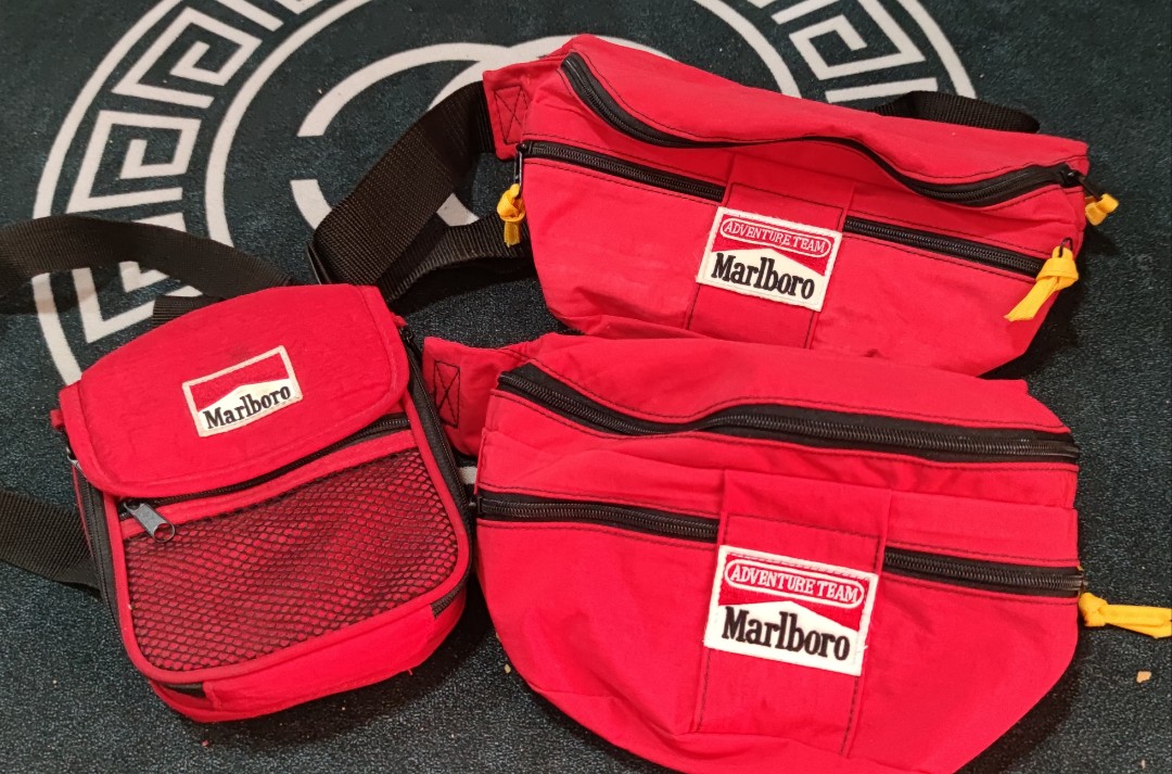 Vtg Marlboro waist and sling bag Men s Fashion Bags Sling Bags
