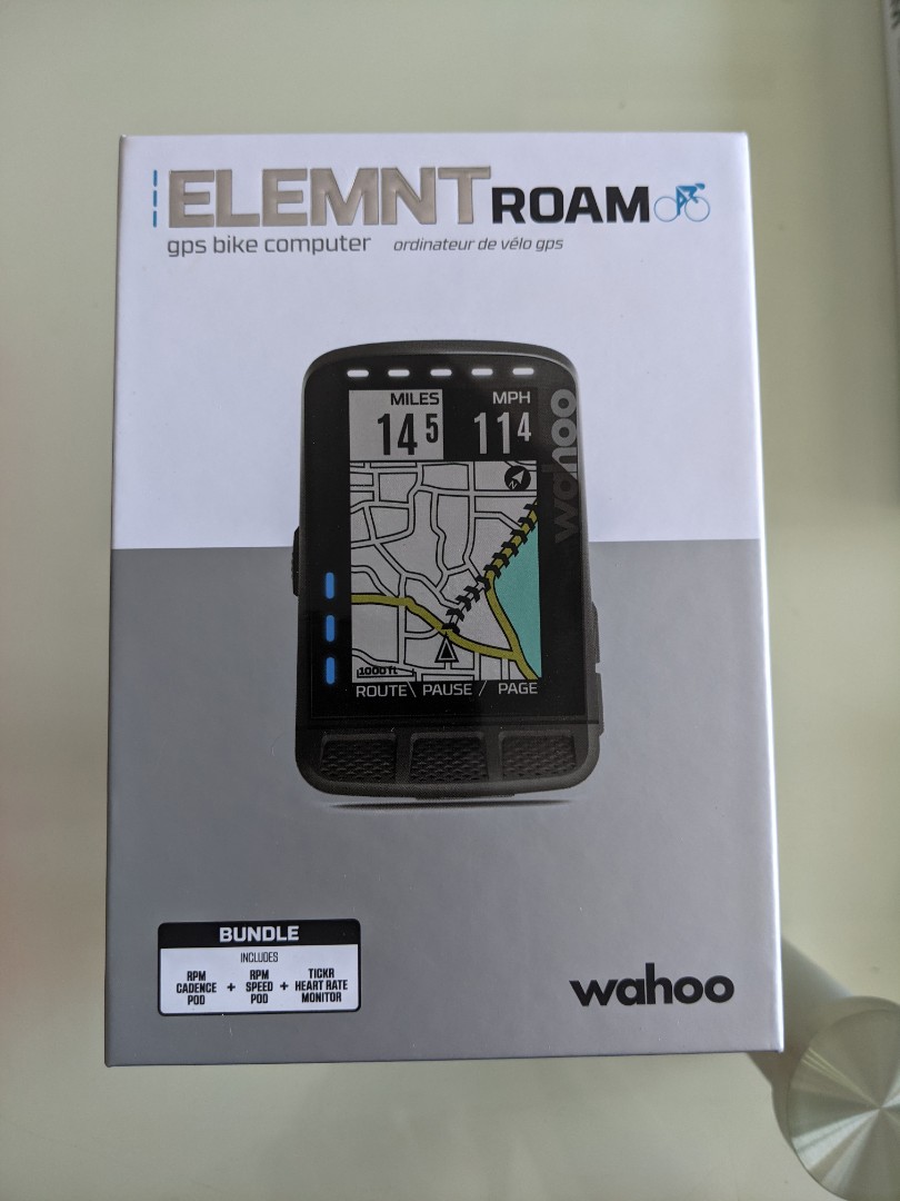 Wahoo ELEMNT ROAM Bundle, Sports 