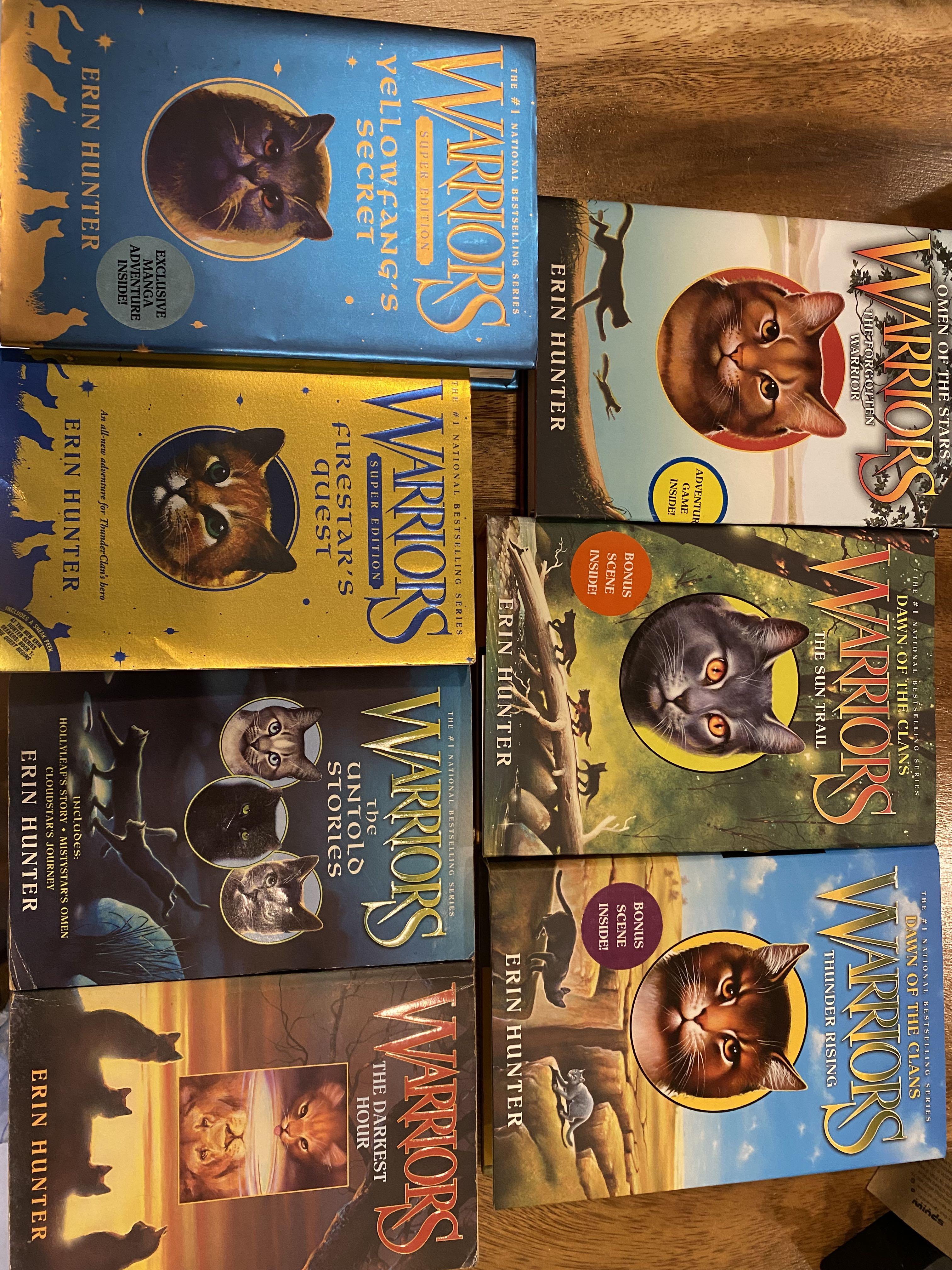 Warriors Book Series by Erin Hunter