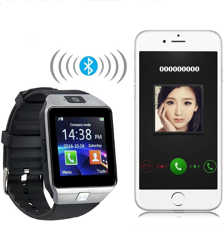 wellglorun Bluetooth Smart Watch DZ09 Smartwatch GSM SIM Card With Camera  For Android IOS Black, Mobile Phones & Gadgets, Wearables & Smart Watches on  Carousell