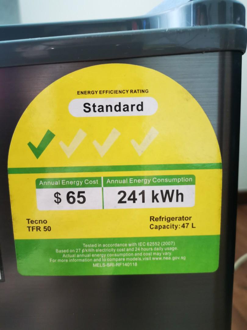 WORKING TECNO mini fridge. FREE DELIVERY (subjected to location), TV & Home Appliances, Kitchen