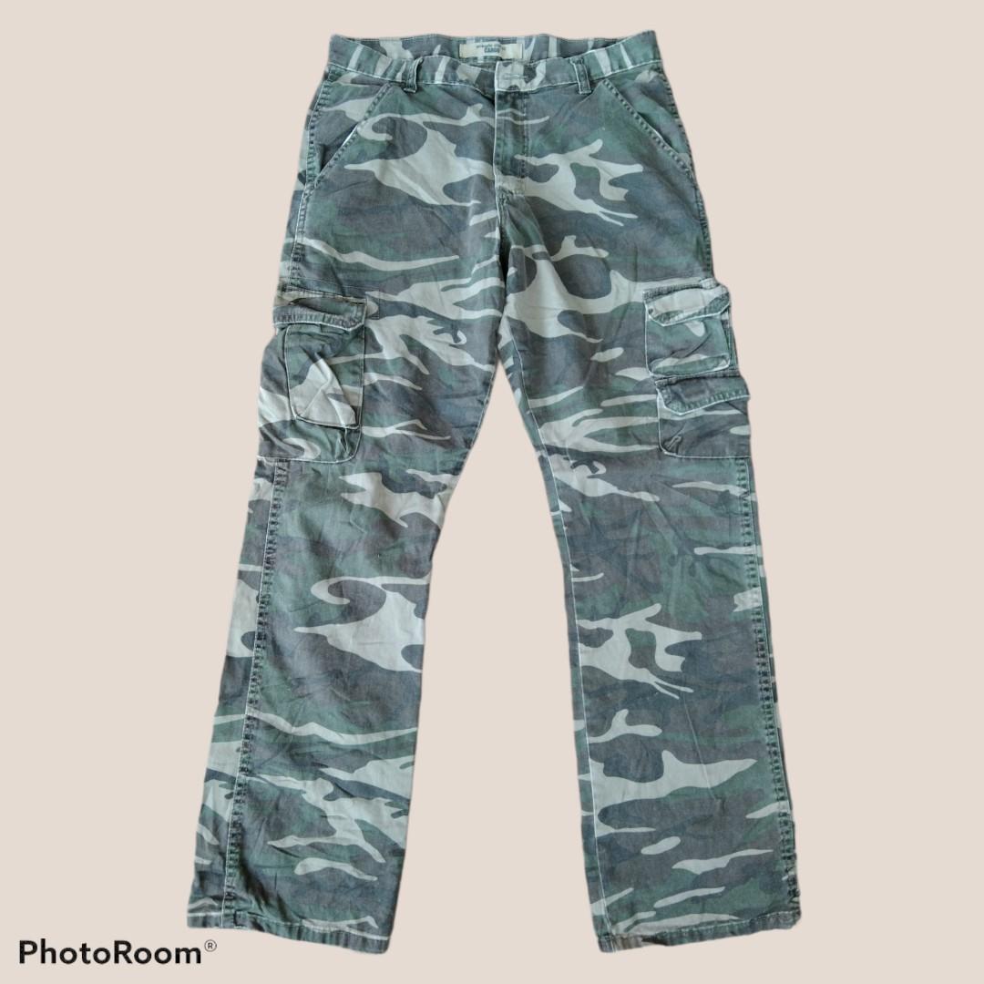 Wrangler camo cargo pants 6 pockets army military, Men's Fashion, Tops &  Sets, Formal Shirts on Carousell