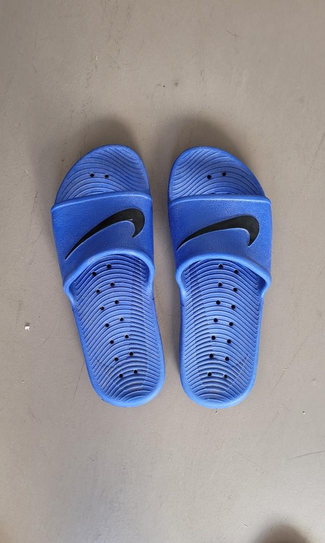 WTS Nike Kawa Shower Slippers Blue