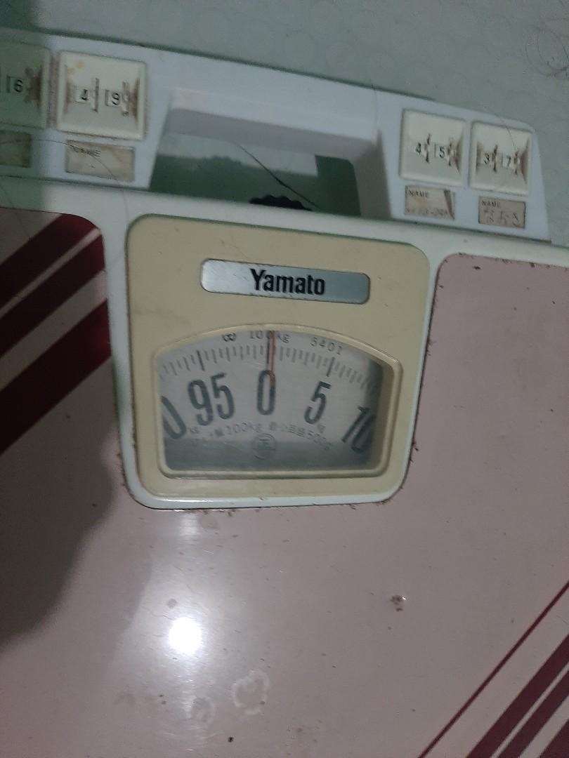 Yamato weighing scale, Health & Nutrition, Health Monitors & Weighing