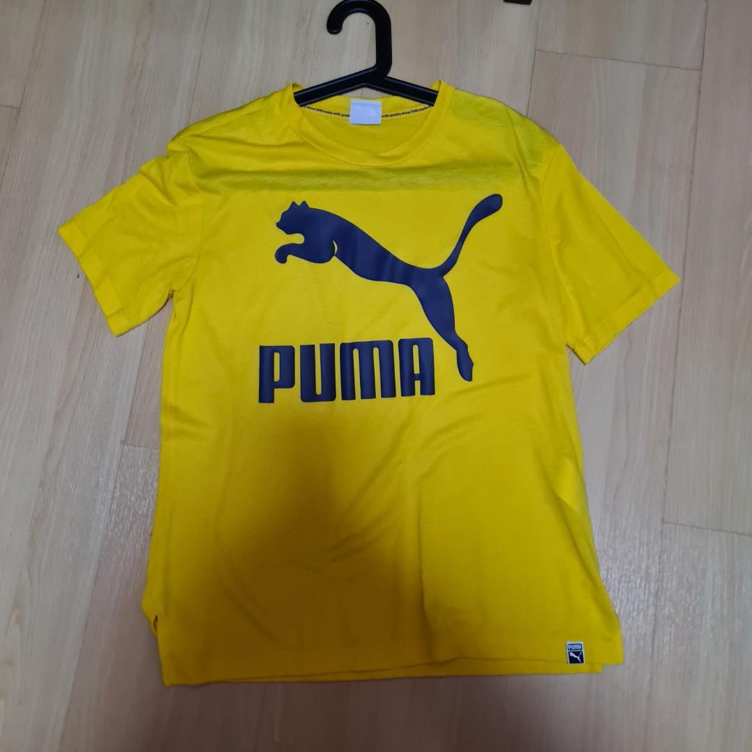 Puma best sale yellow top