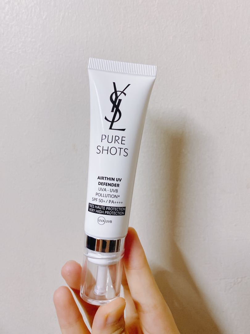 YSL PURE SHOTS AIRTHIN UV DEFENDER SPF 50 PA++++
