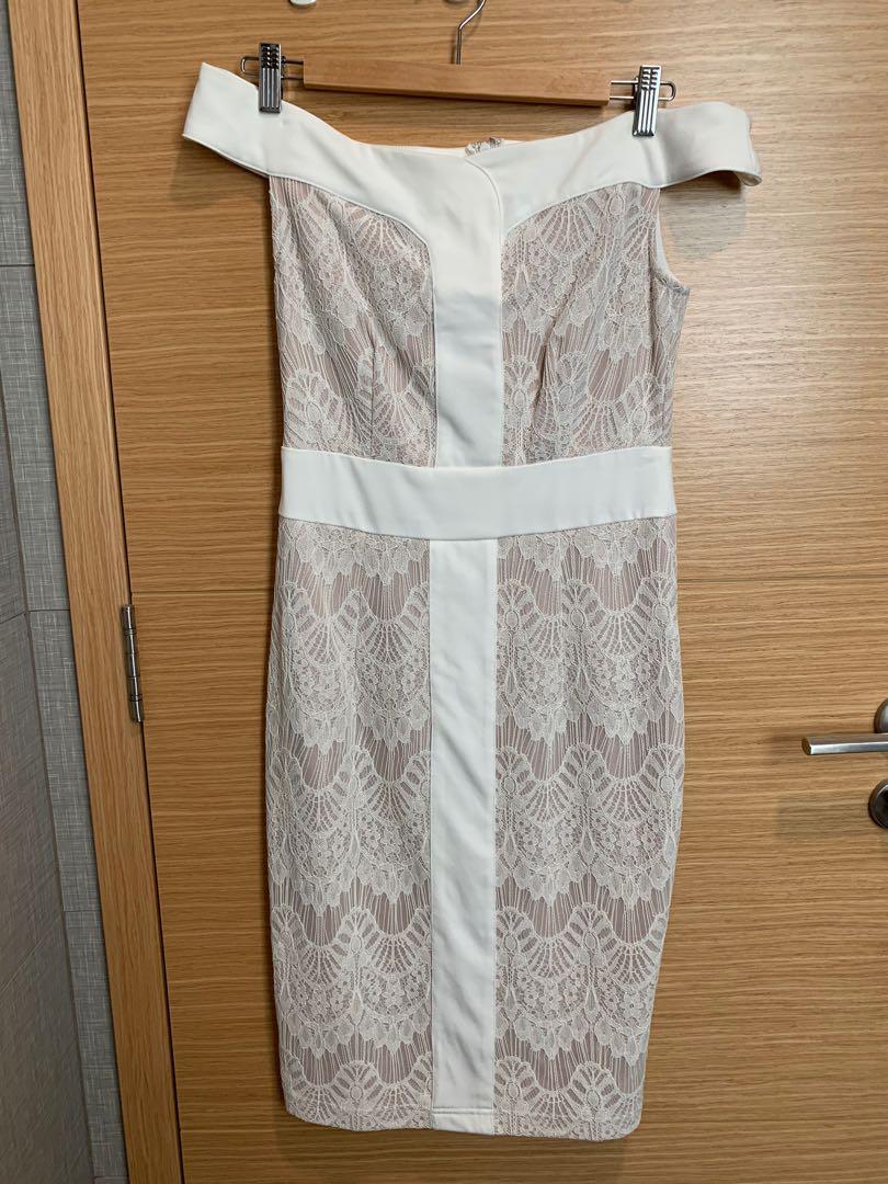 Zalora off shoulder dress hot sale