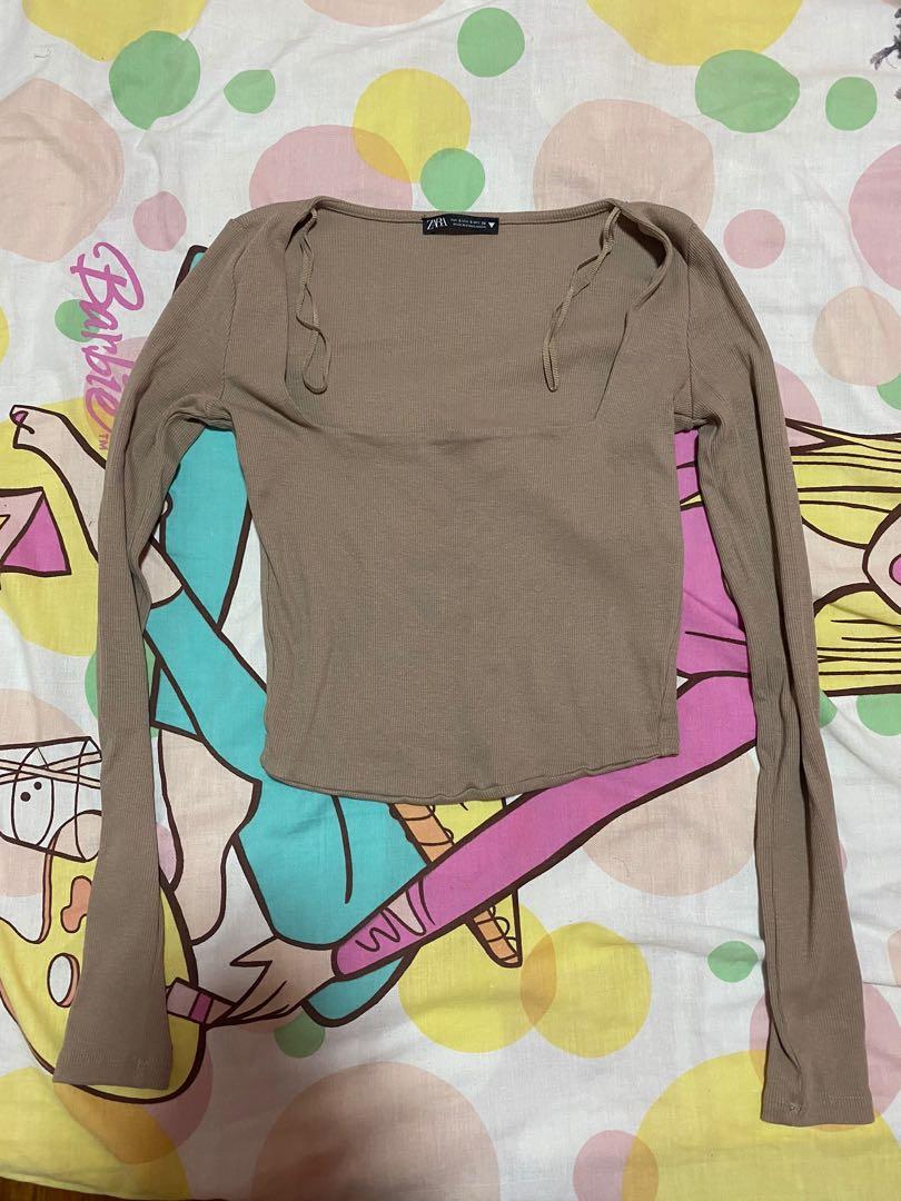 Zara top (Category: Blouses) located in Pasig City. Submitted by cjdlcmp (Listing ID 1102924410, Image 1). Description: .