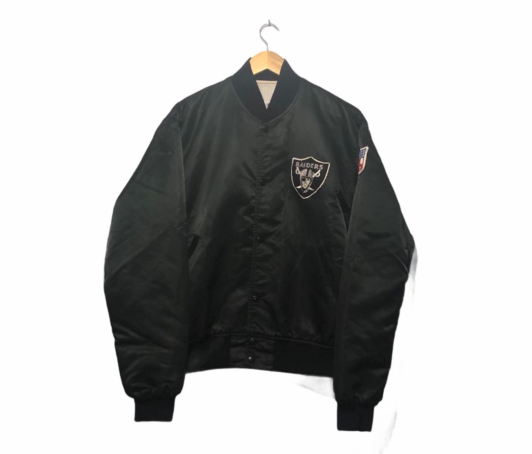 90s Los Angeles Raiders Varsity Jacket 