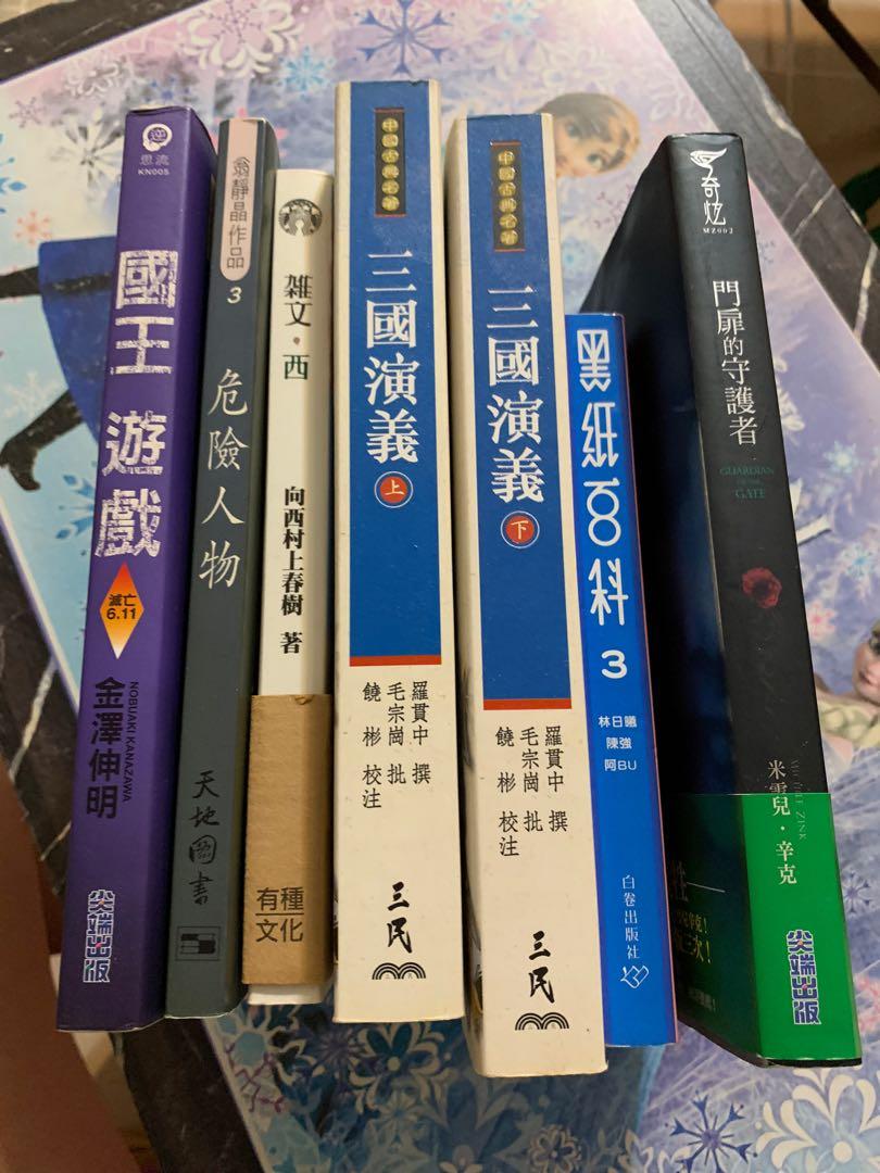 可交換每本 25 國王遊戲危險人物雜文西三國演義黑紙8科門扉的守護者 書本 文具 小說 故事書 Carousell 可交換每本 25 國王遊戲危險人物雜文西三國演義黑紙8科門扉的守護者 書本 文具 小說 故事書 Carousell