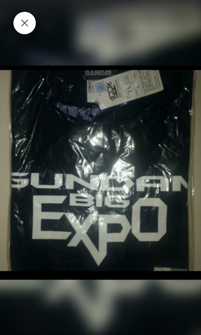 最後一件銅鑼灣地鐵閘內交收絕版稀少品bandai 高達gundam Big Expo 限定tee 男裝 男裝衫 外套 Carousell