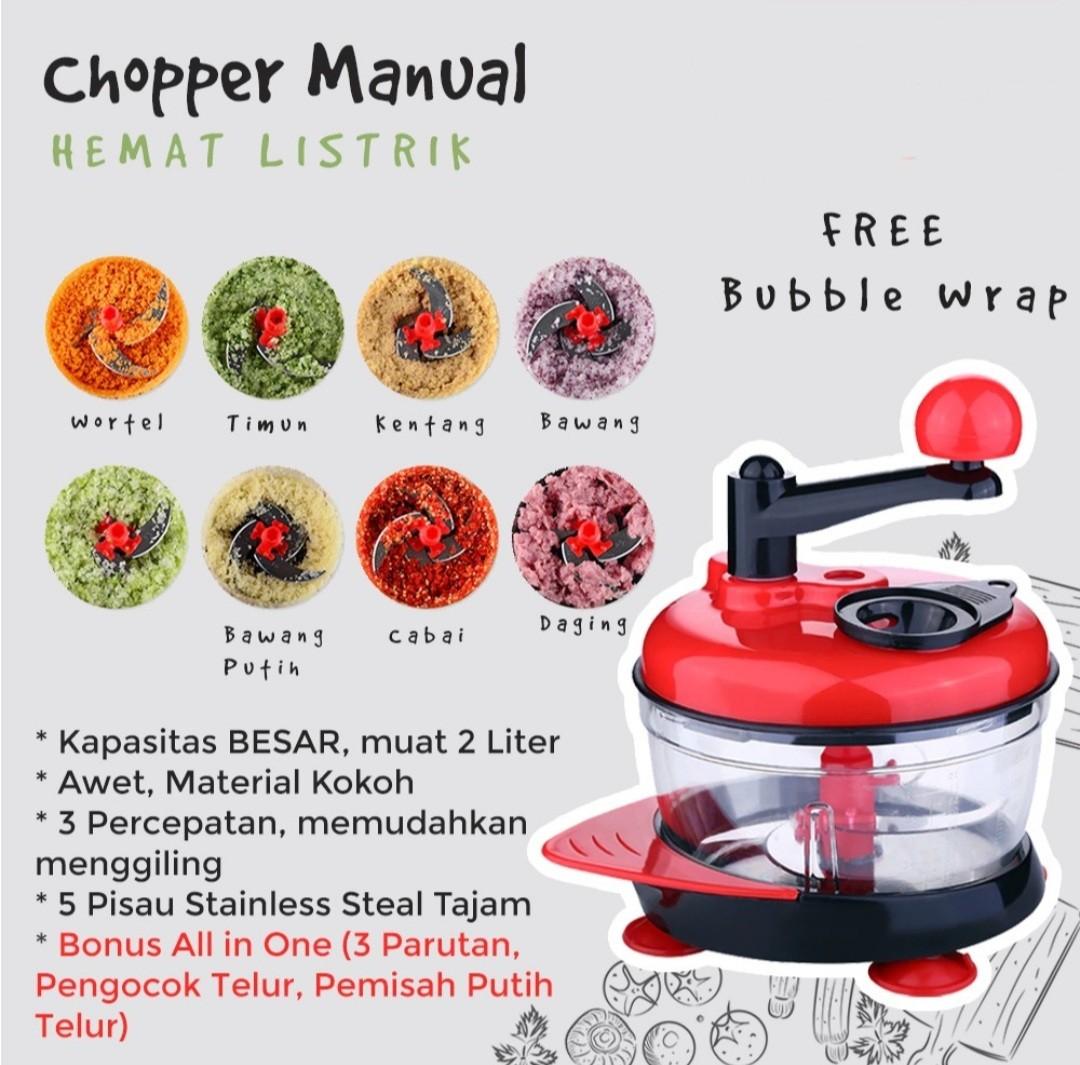 Manual Food Chopper 470ML -Green
