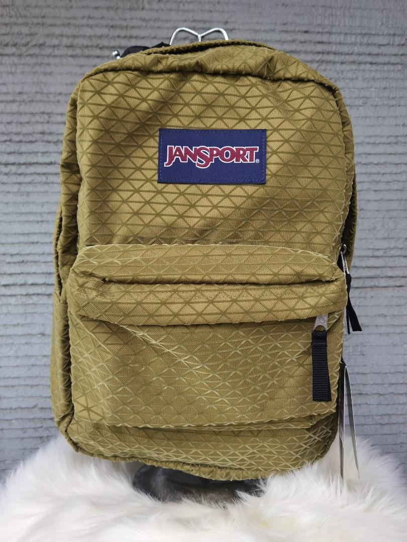 Army green jansport discount backpack