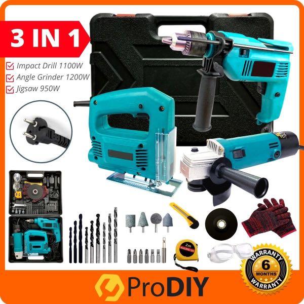 Drill best sale jigsaw set