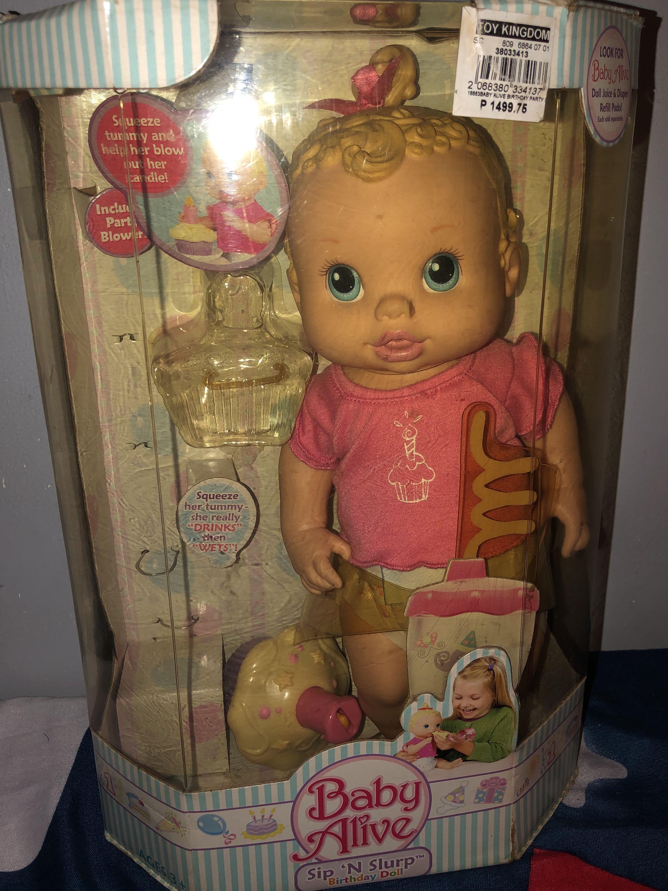 Birthday baby shop alive doll
