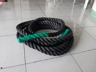 Battle rope 75 pesos per feet.BRAND NEW with free handle