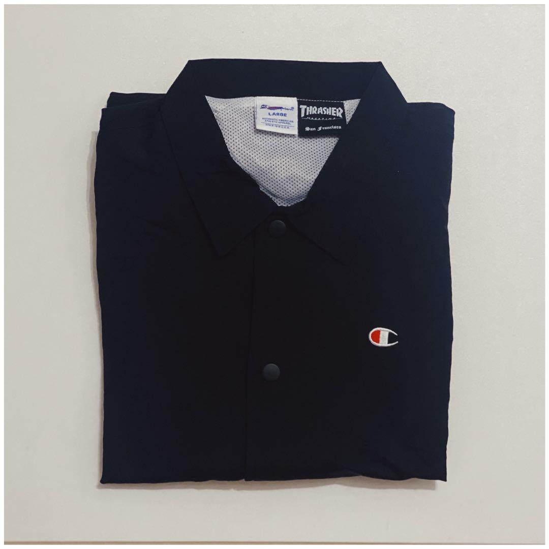 BEAMS x Thrasher x Champion Coach Jacket