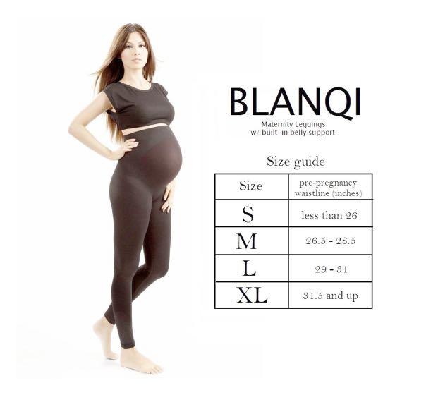 BLANQI Maternity Belly Support Leggings - Storm Blue – Mums and Bumps