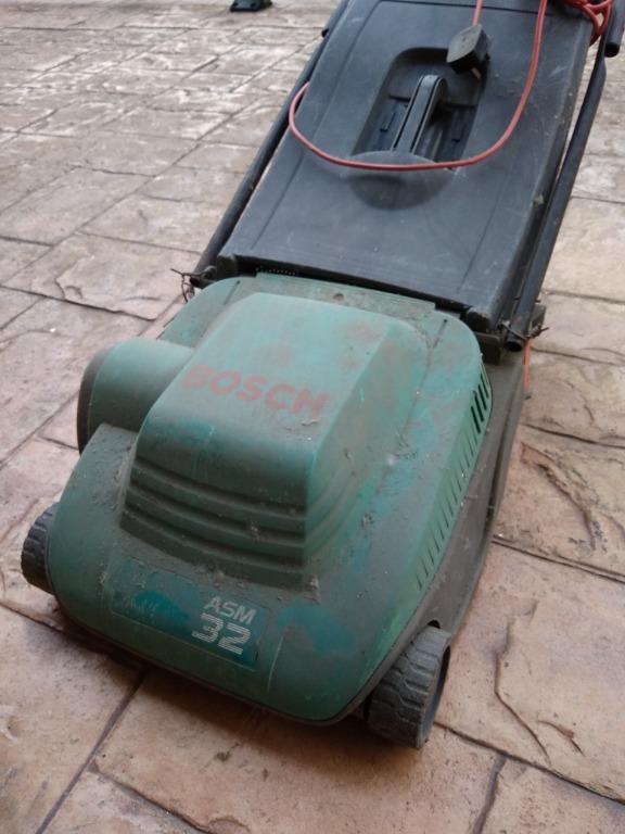 Bosch asm32f electric cylinder lawnmower shop