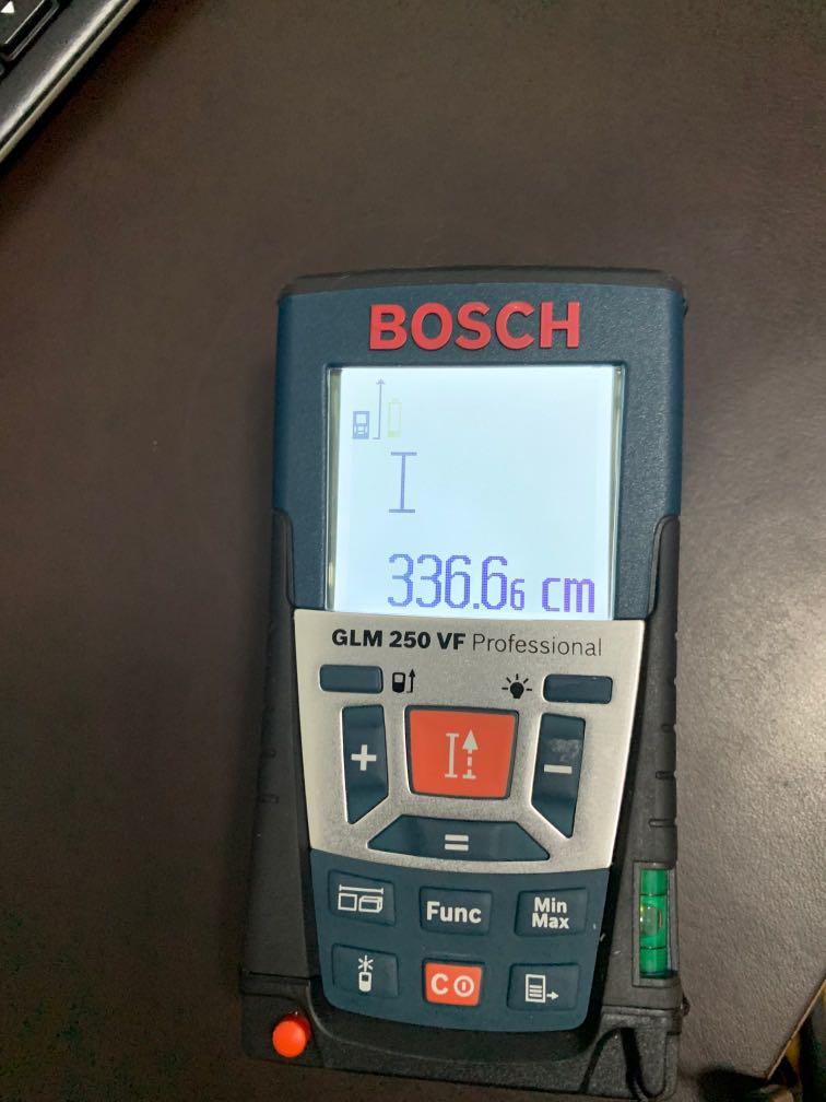 Bosch Range Finder GLM 250 VF Professional, Everything Else on Carousell