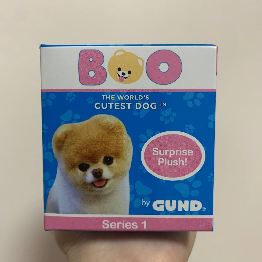 Brand New Boo The Word s Cutest Dog Surprise Plush Series 1 GUND