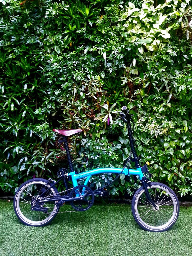 Brompton lagoon 2025 blue black edition