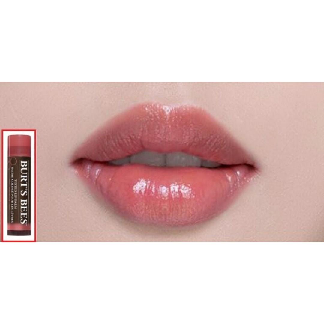 Burt's Bees Tinted Lip Balm BTS Jungkook shade Hibiscus ORIGINAL 100