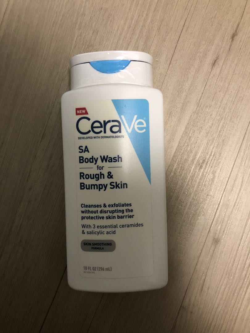 CeraVe SA Body Wash, Beauty & Personal Care, Bath & Body, Bath on Carousell