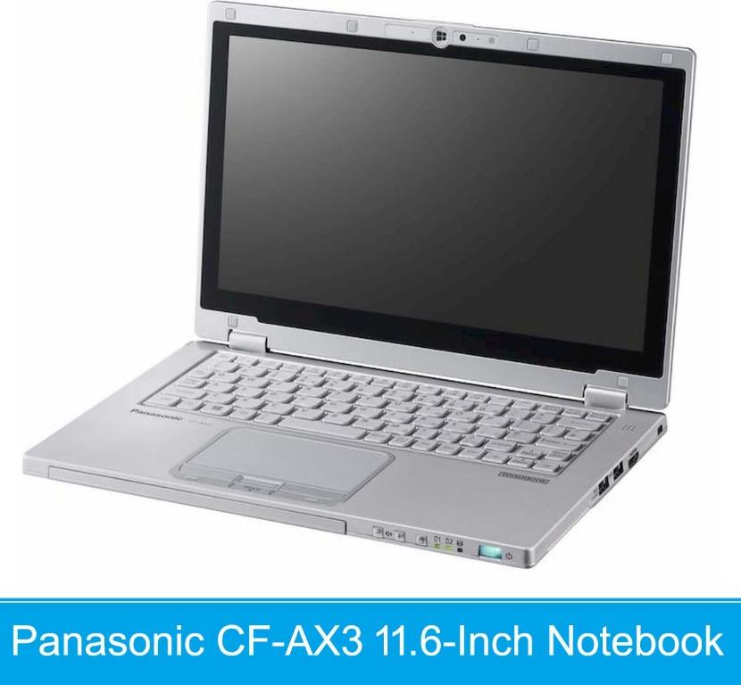 Certified Refurbished) Panasonic Toughbook CF-AX3 11.6-Inch
