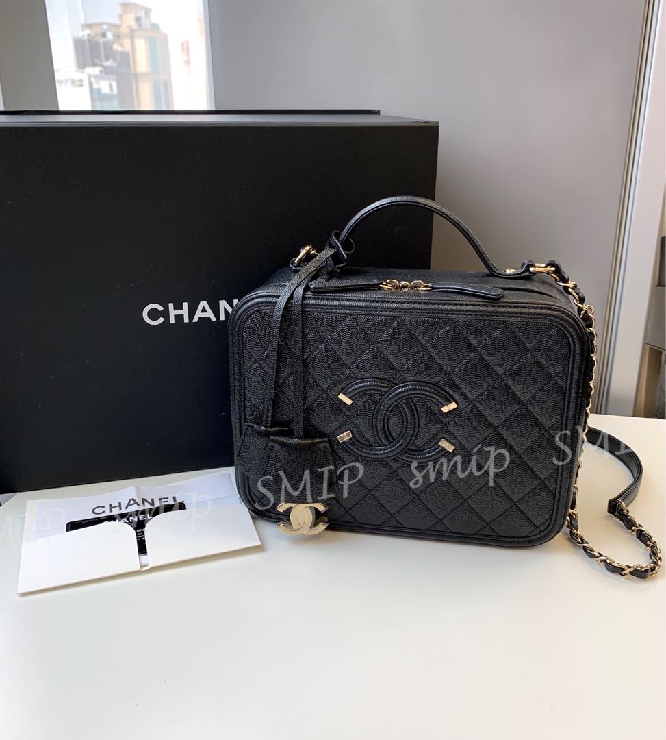 Chanel vanity sales case 24cm