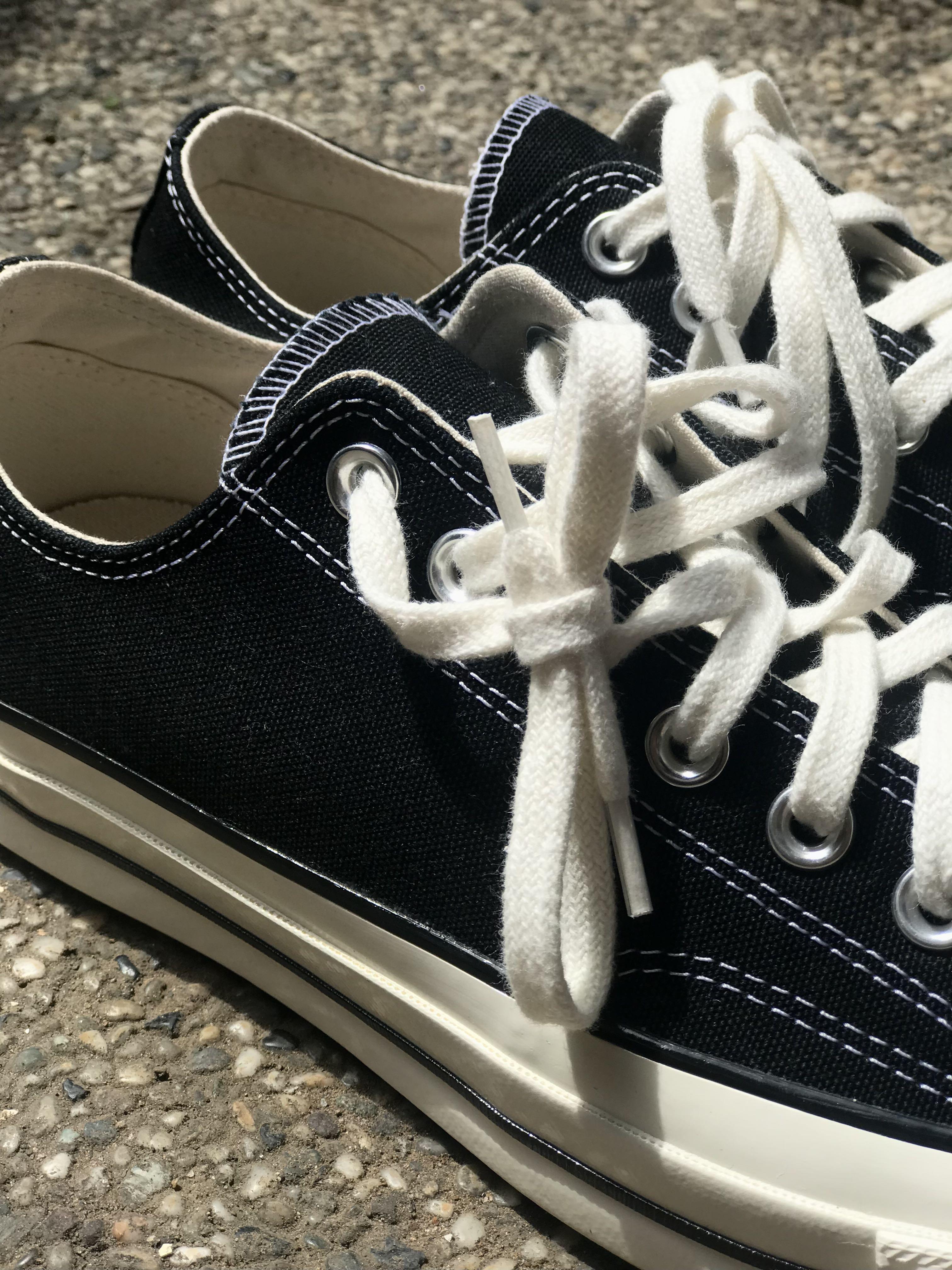 Converse Chuck Taylor 70 s Black 8.5 Mens shoes not vans adidas nike Men s Fashion Footwear Sneakers on Carousell