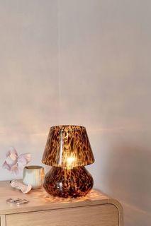 Cute Glass Mushroom Lamp
