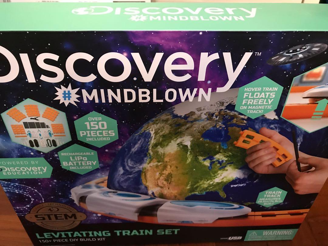 Discovery mindblown levitating train set sales