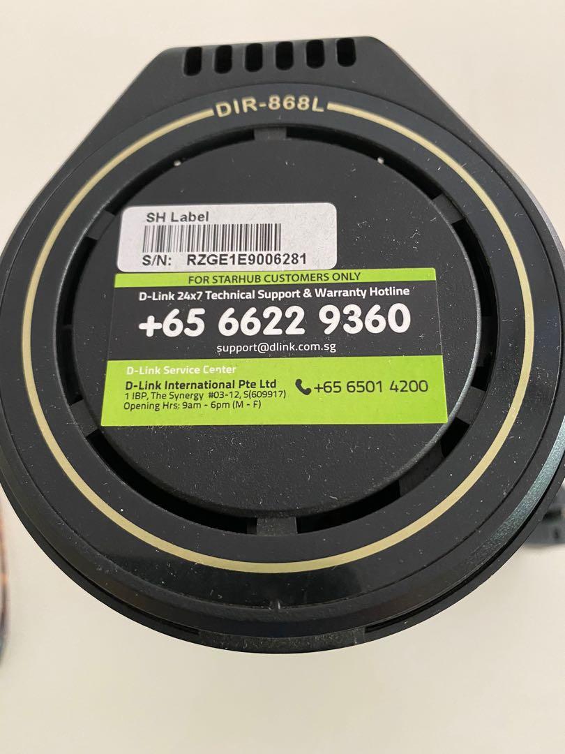 DLink modem (Category: Networking) located in Singapore. Submitted by 1848kcc (Listing ID 1103208807, Image 2). Description: Clean No defects or damage With power point plug .