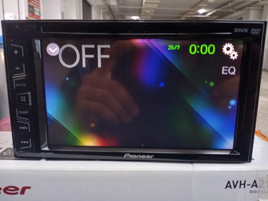 Double din poineer player.avh-195 DVD 