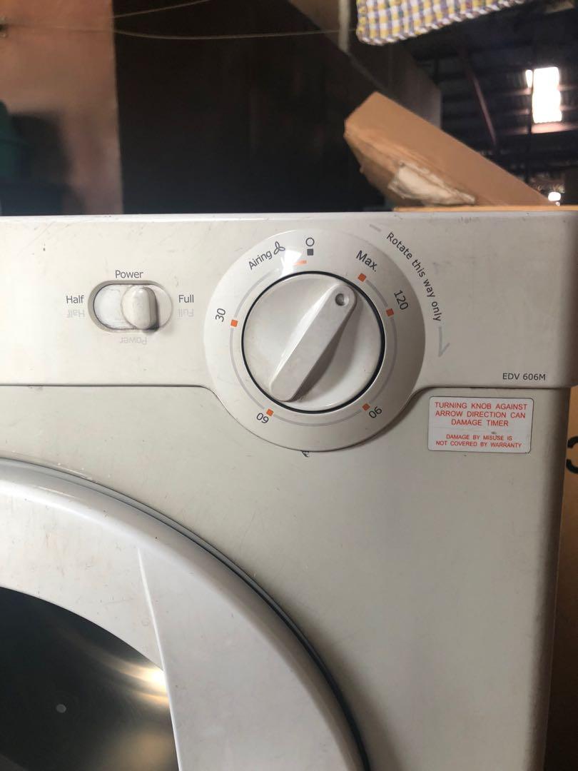 Electrolux Front Load Dryer, TV & Home Appliances, Washing Machines and