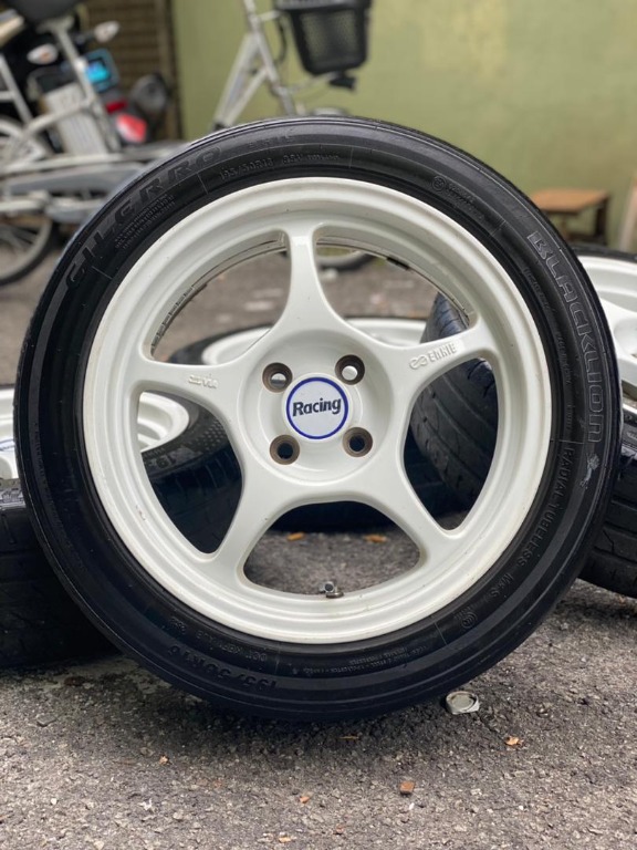 Enkei RPO1 16 inch sport rim Bezza tyre 70, Auto Accessories on Carousell