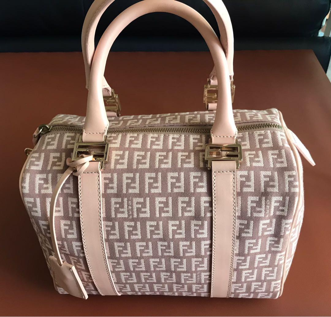 Vintage fendi Boston bag, Luxury, Bags & Wallets on Carousell