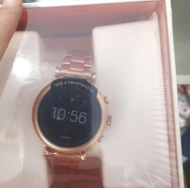 Fossil smartwatch gen 4 rose gold Clearance
