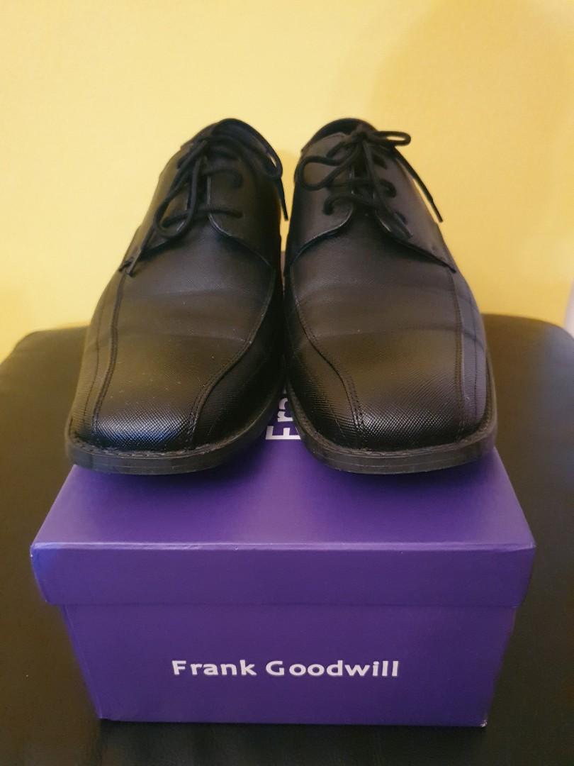 Black Business Shoes Frank Goodwill Men s Fashion Footwear Dress Shoes on Carousell