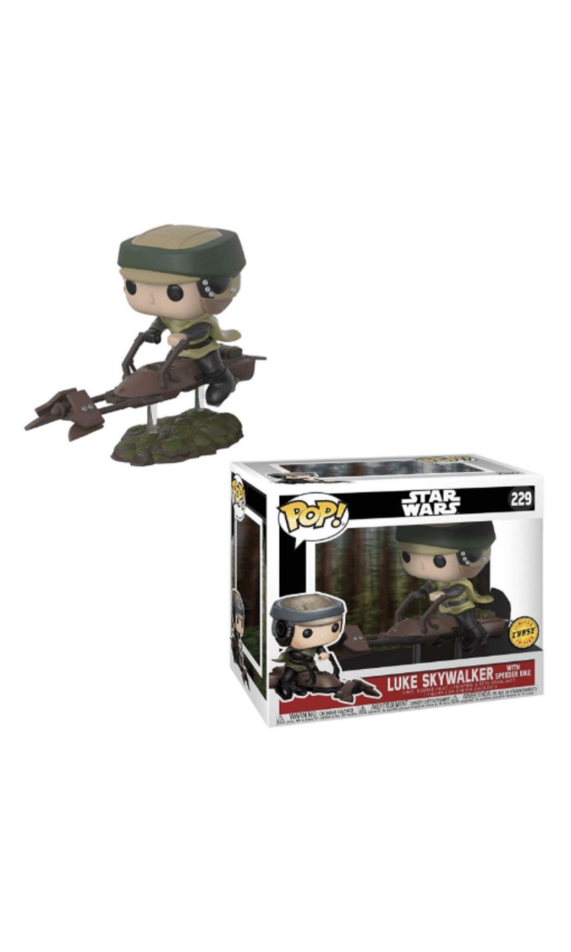 Funko pop luke skywalker 2025 with speeder