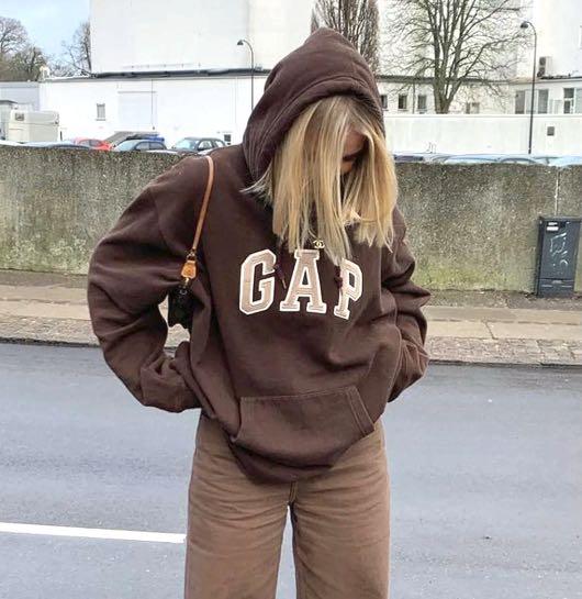 gap crewneck brown