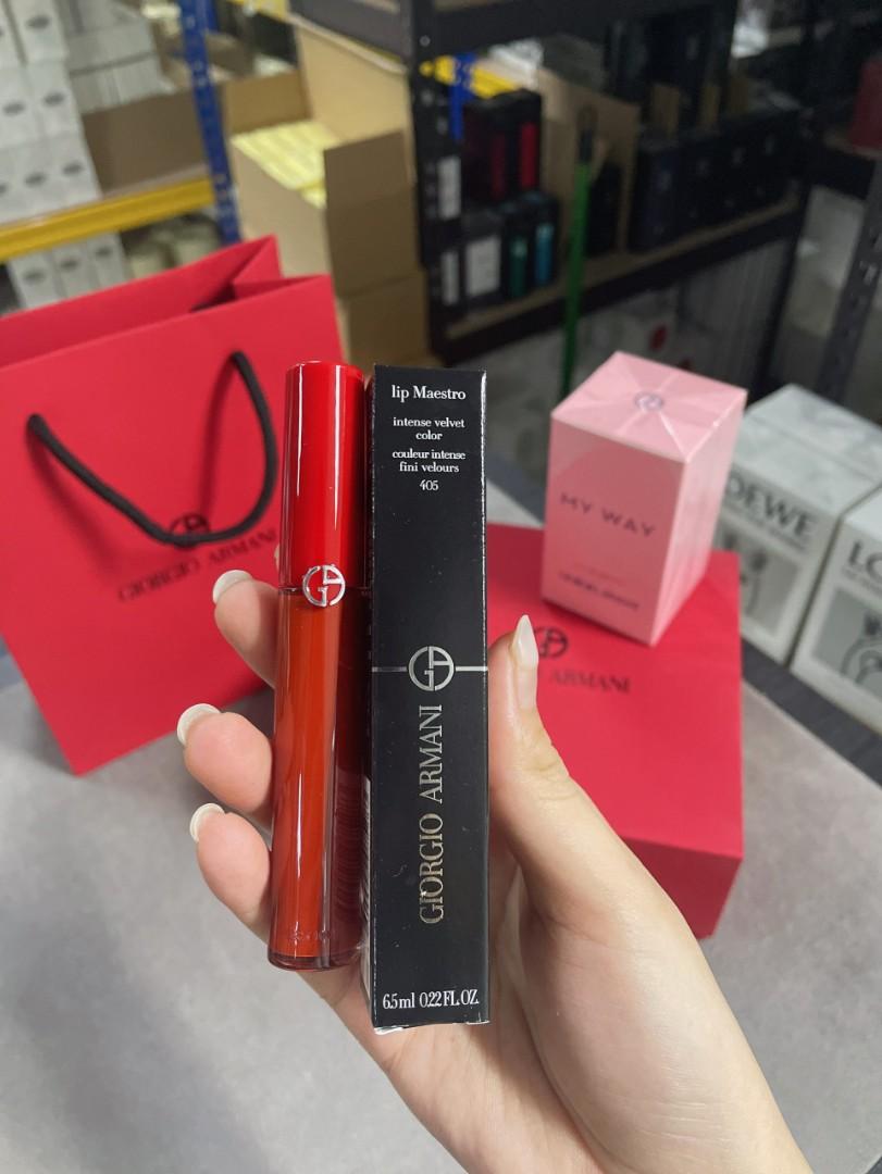 GIORGIO ARMANI RED BOX -(MY WAY+405) SET WITH PAPER BAG, Beauty & Personal  Care, Fragrance & Deodorants on Carousell