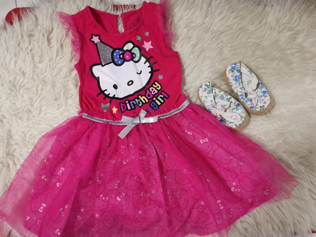 Lovely Cartoon Kitty Children Clothes Girl Dresses Tulle, 53% OFF