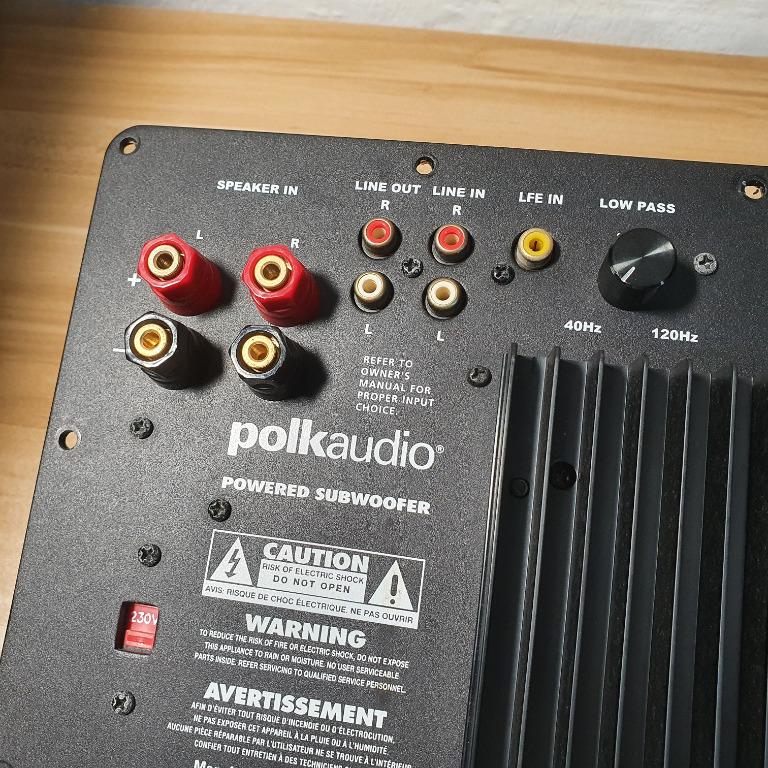 Polk audio psw505 replacement sales amp