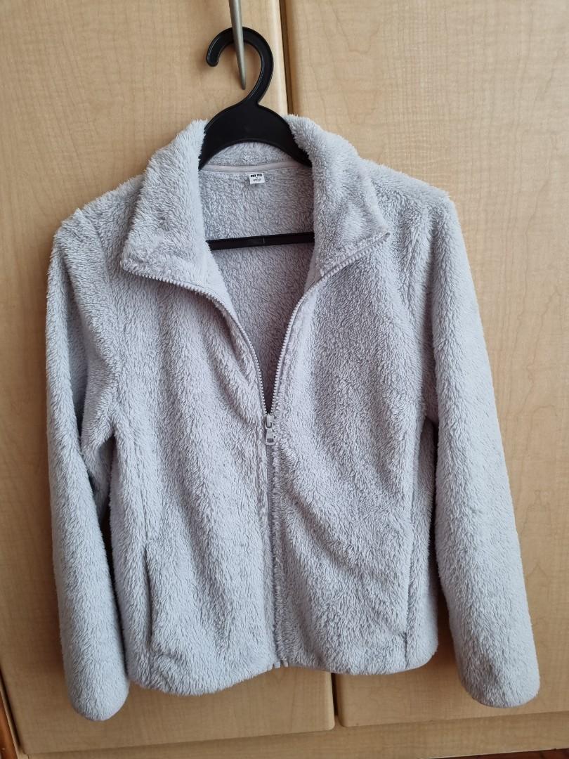 fluffy yarn fleece pullover